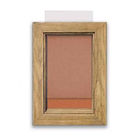 United Visual Products Indoor Enclosed Combo Board, 72"x36", Black Frame/Grey & Cloud UVCB7236B-GREY-CLOUD